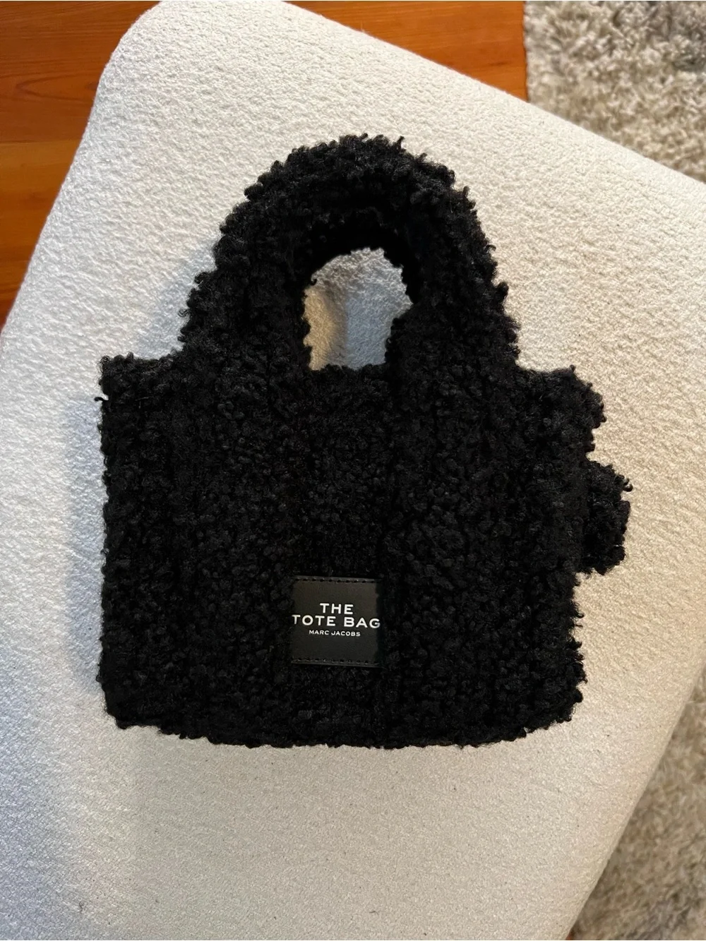 Marc Jacobs Mini Teddy “The Tote Bag” Tote, Black